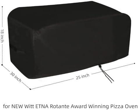 Pizza Oven Cover for NEW WITT ETNA Rotante Award Winning Pizza Oven - Image 2