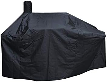 Smoker Grill Cover Sized for Char-Griller Charcoal Grill 2190 and 2197 Heavy Duty Waterproof Patio 600D Canvas Barbeque BBQ Grill Cover G21623 - Image 3
