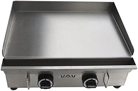 Commercial LPG Gas Griddle with Pressure relief valve Grill Griddle Tabletop Flat Top Countertop Restaurant Griddle Grill Teppanyaki Grill - Image 3