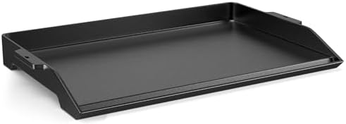Cast Iron Griddle for Stove Top Griddle for Gas Grill Range Oven 23" x 16" by Uniflasy