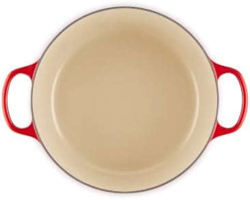 Le Creuset Enameled Cast Iron Round Dutch Oven, 9 qt., Cerise/Crucible - Image 3