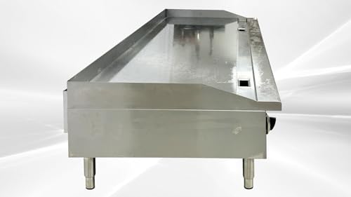 Commercial Griddle 72" Countertop Natural Gas - 180000 BTU ETL TC-G72-H - Image 2