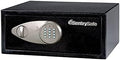 SentrySafe Shelf Safe with Digital Keypad Lock, Steel Safe with Interior Lining and Bolt Down Kit for Money, Jewelry, 0.78 Cubic Feet, 7.1 x 16.9 x 13.8 Inches, X075 by SentrySafe