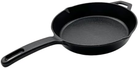 Nexgrill 10" Pre-Seasoned Cast Iron Skillet, Heavy-Duty Round Frying Pan by Nexgrill