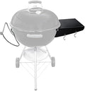 GRISUN Side Table Shelf & Lid Holder Combo for Weber Kettle 22 Charcoal by Grisun