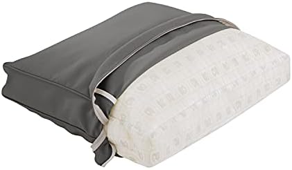 Classic Accessories Montlake FadeSafe Patio Lounge Chair/Loveseat Back Cushion, 23 x 20 x 4 Inch, Light Charcoal - Image 5