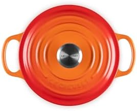 Le Creuset Enameled Cast Iron Round Dutch Oven, 2 qt., Flame - Image 2