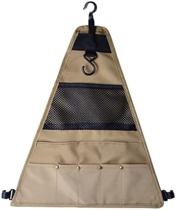 Portable Camping Kitchen Organizer – Hanging Triangle Utensil Storage Bag for Outdoor Cooking, Picnic & BBQ Accessories by XINGNIAO