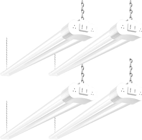 hykolity 4FT LED Shop Light, 42W [250W Equivalent],4400LM,5000K Daylight by hykolity