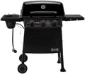 Feasto 3-Burner Propane Gas Grill with Side Burner for Outdoor Cooking by Idealforcook