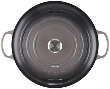 Le Creuset Enameled Cast Iron Round Dutch Oven, 13.25 qt., Oyster - Image 2