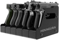 HEKAGURA Pistol Rack for Gun Safe, Can Hold up to 4-8 Pistols, with Foam Protection to Prevent Scratches on The Guns for Revolvers, Glock 17 19 23 Gun Safe Accessories by HEKAGURAToolsandaccessories