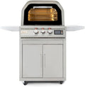 Blaze 26-Inch Freestanding Propane Outdoor Pizza Oven with Rotisserie & Cart | 17-Inch Rotating Ceramic Pizza Stone | Dual Cooking Racks | Digital Controls & Meat Probes | BLZ-26-PZOVN-LP by Blaze
