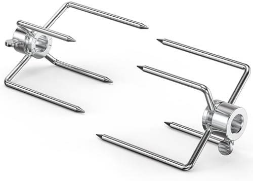 onlyfire 6003 Grill Rotisserie Spit Meat Forks, 1 Pair - Image 2