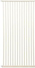 Lumizone 61.02" Extra Tall Pet Gate Extension Kit 29.17" Wide Cream by Lumizone