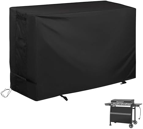 Griddle Cover for Royal Gourmet PD4001 4 Burner Propane Gas Griddle, Flat Top Grill Cover for Royal Gourmet 55in 4-Burner Outdoor Grill by Unknown