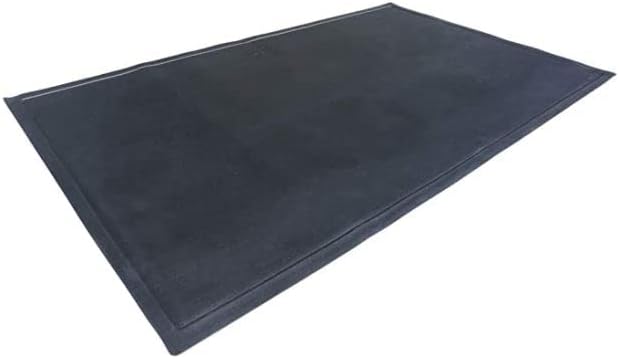 DiversiTech 30 Inch Ultra Grill Mat with Secure Use on Composite Deck Design and Lightweight Construction for Patio, Lawn, and Garden, Gray - Image 4