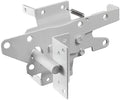 Jake Sales - Stainless Steel Extended Gate Latch White (for Vinyl, Wood, PVC etc Fencing) Fence Gate Latch w/Mount Hardware - CASE Qty 12 by JakeSales
