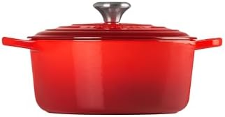 Le Creuset Enameled Cast Iron Round Dutch Oven, 4.5 qt., Cerise - Image 4