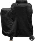 ZJYWSCH Grill Cover for Pit Boss Phoenix 376 Kettle Grill Onyx Edition PB22KNX 600D Heavy Duty Weather Resistant PitBoss Phoenix Kettle Pellet Charcoal Grill Smoker Cover Waterproof by ZJYWSCH