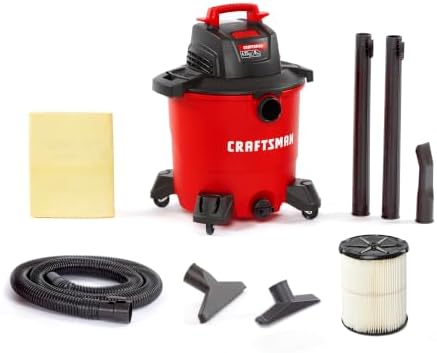 CRAFTSMAN CMXEVBE17590 9 Gallon 4.25 Peak HP Wet Dry Shop Vacuum by CRAFTSMAN