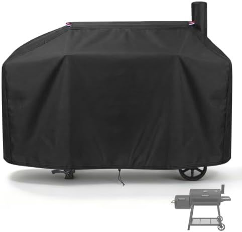 Grill Cover for Oklahoma Joe’s Laredo Series 1100 Charcoal Grill by Agustone