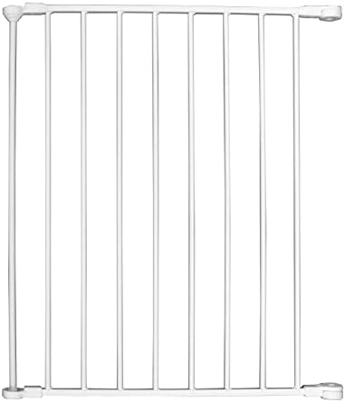 Qdos Safety Construct-A-SafeGate Long Extension | White | Extra 23.5" Section for Qdos Safety Construct-A-SafeGate - Use to Create Extra-Large or freestanding Baby Gates by QdosSafety