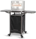 Solo Stove Pizza Oven Cart for Outdoor Pi Pizza Ovens | Portable Pizza Oven Table, Compatible with the entire Pi family, Locking Wheels, Foldable Shelves, Steel, Height: 35.75 in, Weight: 43 lbs by Unknown