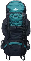 Teton 65L Scout Internal Frame Backpack for Hiking, Camping, Backpacking, Travel, Rain Cover Included, Pacific by Teton