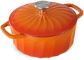 Enameled Cast Iron Dutch Oven Pot with Lid, 6 QT Large Dutch Oven by NSIRONS
