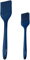 HOTEC Silicone Basting &Pastry Brushes BPA Free, Classic Blue 2 by Hotec