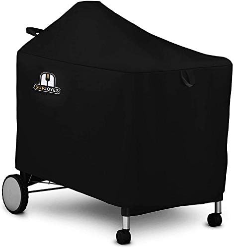 Grill Cover for 22 Inch Weber Performer Deluxe Charcoal by SUPJOYES