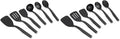 KitchenAid Universal Tool Set, 6 Piece, Black (Pack of 2) by Unknown