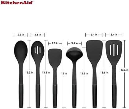 KitchenAid Universal Tool Set, 6 Piece, Black (Pack of 2) - Image 2
