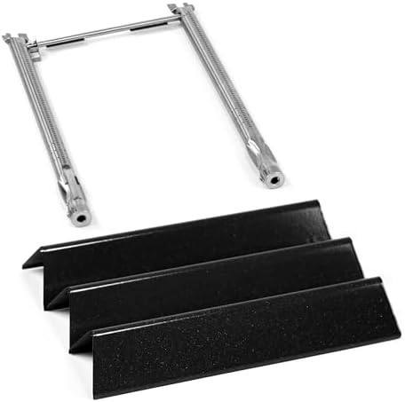 69785 Grill Burner Tubes & 7635 Flavorizer Bars for Weber Spirit I II 200 by COGRICHBF