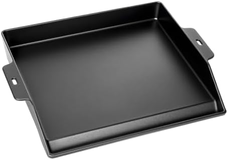 QuliMetal 17" x 13" Pre-Seasoned Cast Iron Grill Griddle by QuliMetal