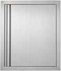 VEVOR Outdoor BBQ Kitchen Door, 18W x 21H Inch Stainless Steel Flush Mount Vertical Door with Recessed Handle, for BBQ Island, Grilling Station, Outside Cabinet by VEVOR