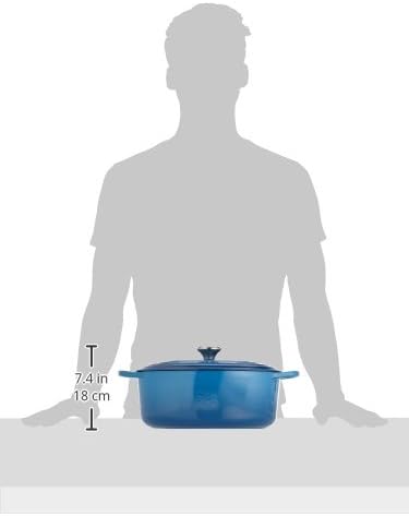 Le Creuset Enameled Cast Iron Oval Dutch Oven, 6.75 qt., Marseille - Image 6