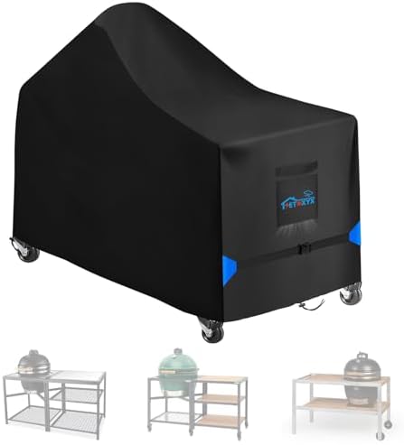 60 Inch Grill Cover for Kamado Ceramic Grills Heavy-Duty 600D by SETOXYX