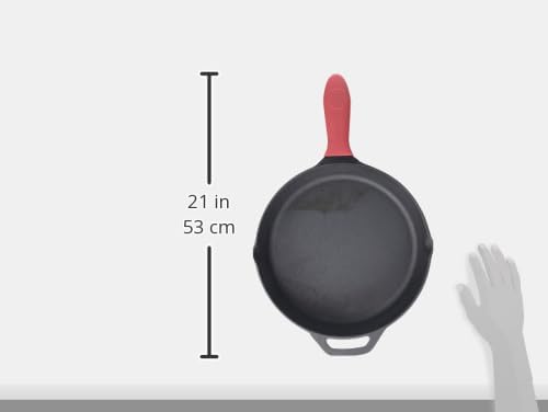 MegaChef Pre-Seasoned 9 Piece Cast Iron Skillet Set - Image 3