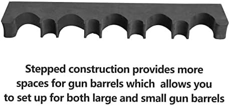 Adoreal 2 Pack Gun Rack for Gun Storage, Gun Safe Accessory for Rifles and Shotguns, Gun Holder in Gun Cabinet, Shotgun Rifle Rest, Foam Material with Magnetic Strip, Gifts for Hunters… - Image 5