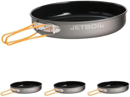 Jetboil 10-Inch Fry Pan Camping Cookware Backpacking Stoves (Pack of 4) by Unknown
