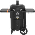 Oklahoma Joe's Bronco 18 in. Heavy Duty Charcoal Drum Smoker and Grill with 284 sq. in. Cooking Area in Black by OklahomaJoes%C2%AE