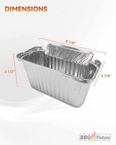 12 Pack Grease Container Foil Liners for HALO Elite Griddles &Pellet Grills - Image 2