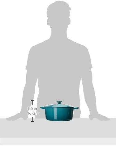 Le Creuset Enameled Cast Iron Round Dutch Oven, 4.5 qt., Caribbean - Image 6