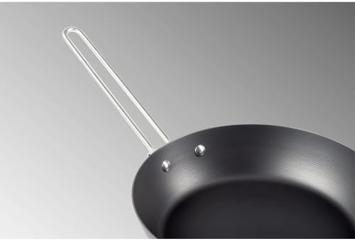 GSI Outdoors Frypan, Lightweight Carbon Steel, Collapsible Handle Camp & Outdoor Frying Pan - Image 5