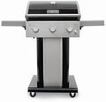 Permasteel 3-Burner Propane Gas Grill, 30,000 BTUs BBQ Grill with Cast Iron Grates, Foldable Side Tables & Tool Hooks, Outdoor Grill, Black by Unknown