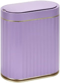 ELPHECO Bathroom Sensor Trash Can, 2 Gallon, Automatic Lid, Purple by ELPHECOUSA