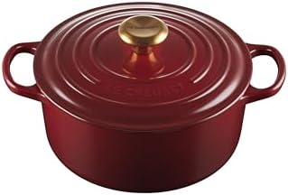 Le Creuset Enameled Cast Iron Round Dutch Oven, 4.5 qt., Garnet by Unknown