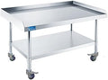 Stainless Steel Rolling Equipment Stand with Wheels (30 x 24) by ExpressKitchQuip